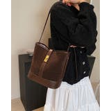 フェイク スエード バケット トートバッグ 秋冬  韓国ファッション | RAKUku | 詳細画像5 