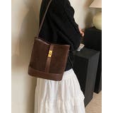 フェイク スエード バケット トートバッグ 秋冬  韓国ファッション | RAKUku | 詳細画像7 