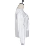 ツイストデザイン ブラウス オフィスカジュアル 4color | RAKUku | 詳細画像14 