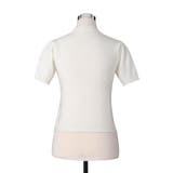 半袖 花飾り ニット 半袖プルオーバー セーター 韓国 韓国ファッション | RAKUku | 詳細画像15 