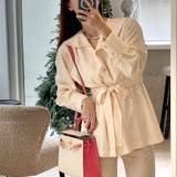 ビッグ襟 セーラーカラー ブラウス 長袖ブラウス シルク風 韓国ファッション | RAKUku | 詳細画像6 