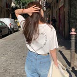 24NEW バッグプリント ロゴハートTシャツ 韓国ファッション | RAKUku | 詳細画像8 