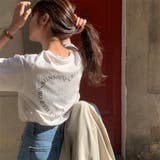 ブラック | 24NEW バッグプリント ロゴハートTシャツ 韓国ファッション | RAKUku