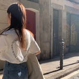 24NEW バッグプリント ロゴハートTシャツ 韓国ファッション | RAKUku | 詳細画像7 