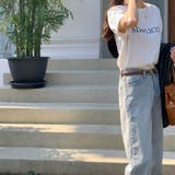 24NEW シンプル レタリング プリントTシャツ 韓国ファッション | RAKUku | 詳細画像14