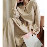 ビッグ襟 ビッグカーラー ロングワンピース | RAKUku | 詳細画像3 