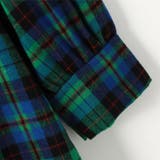 ビッグ襟 チェック柄 レースアップドレス | RAKUku | 詳細画像11 