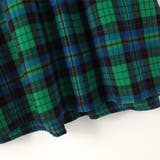 ビッグ襟 チェック柄 レースアップドレス | RAKUku | 詳細画像12 