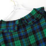 ビッグ襟 チェック柄 レースアップドレス | RAKUku | 詳細画像13 