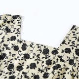 花柄ワンピース 結婚式ワンピース パーティードレス ロング丈 韓国ファッション | RAKUku | 詳細画像10 