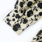 花柄ワンピース 結婚式ワンピース パーティードレス ロング丈 韓国ファッション | RAKUku | 詳細画像14 