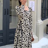 花柄ワンピース 結婚式ワンピース パーティードレス ロング丈 韓国ファッション | RAKUku | 詳細画像2 