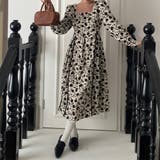 花柄ワンピース 結婚式ワンピース パーティードレス ロング丈 韓国ファッション | RAKUku | 詳細画像3 