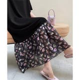 春夏 半袖 ワンピース ロング丈 シンプル 無地 花柄 韓国ファッション | RAKUku | 詳細画像6 