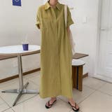 24NEW シャツワンピース ロング丈 マキシ丈 韓国ファッション | RAKUku | 詳細画像14 