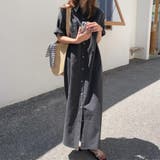 24NEW シャツワンピース ロング丈 マキシ丈 韓国ファッション | RAKUku | 詳細画像16 