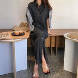 24NEW シャツワンピース ロング丈 マキシ丈 韓国ファッション | RAKUku | 詳細画像20 