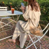 24NEW シャツワンピース ロング丈 マキシ丈 韓国ファッション | RAKUku | 詳細画像9 