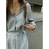 24NEW 春夏 シルキー とろみワンピース ロング丈 韓国ファッション | RAKUku | 詳細画像5 