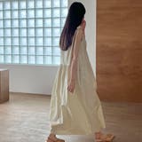 片リボンギャザーノースリーブワンピース | RAKUku | 詳細画像7
