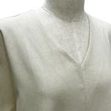 ストレスフリー Vネック ゆったりワンピース 半袖  ロング丈 | RAKUku | 詳細画像17 