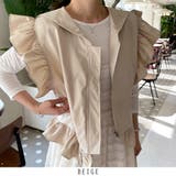 ベージュ | 24ss NEW フリルベスト | RAKUku