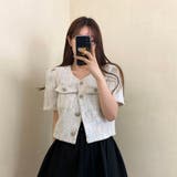 24NEW 半袖 ツイードジャケット 夏ジャケット 韓国風 | RAKUku | 詳細画像10
