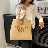 ニット トートバッグ 秋冬 韓国ファッション 3color | RAKUku | 詳細画像3 