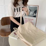 24NEW 刺繍ロゴトートバッグ レタリング | RAKUku | 詳細画像8