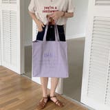 24NEW 刺繍ロゴトートバッグ レタリング | RAKUku | 詳細画像13