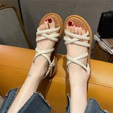 グラディエーターサンダル 海辺 ビーチ 韓国ファッション | RAKUku | 詳細画像12