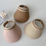 24NEW 春 夏 サンバイザー uvカット 自転車 つば広 麦わら帽子 | RAKUku | 詳細画像3 