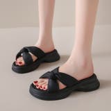 厚底 サンダル
ミュール | RAKUku | 詳細画像4