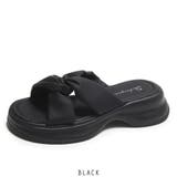 ブラック | 厚底 サンダル
ミュール | RAKUku