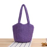春 夏 編みニットかごバッグ | RAKUku | 詳細画像13 