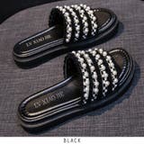 ブラック | 24NEW 厚底 サンダル  | RAKUku