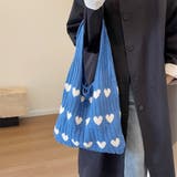 24NEW ハート柄 ニットバッグ | RAKUku | 詳細画像10 