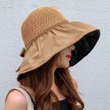 広つば帽子 ハット 紫外線対策 日よけ帽 折りたたみ | RAKUku | 詳細画像3 