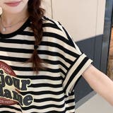 ボーダー柄 Tシャツワンピース マタニティー 大きいサイズ | RAKUku | 詳細画像9