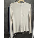 アイボリー | さらてろ ストレッチラウンドトップス カットソー 長袖 無地 薄手 涼しい | RAKUku