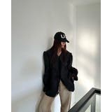 2color パワーショルダー Vネックフリルトップス | RAKUku | 詳細画像7 