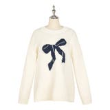 4color フロントリボン クルーネック | RAKUku | 詳細画像4