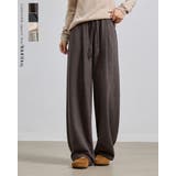 4color 裏ピーチ バレルレッグパンツ | RAKUku | 詳細画像1 