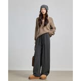 4color 裏ピーチ バレルレッグパンツ | RAKUku | 詳細画像9 