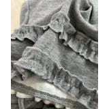 3color 裾フリルワイドパンツ フリルパンツ | RAKUku | 詳細画像4 