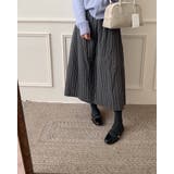 グレー | 4color 起毛裏地フレアバルーンスカート ウエストゴム | RAKUku