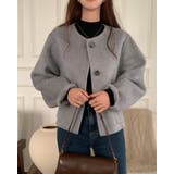 2color ノーカラー ショートジャケット | RAKUku | 詳細画像3 