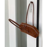 スエード ショルダー ロングボストンバッグ ショルダーバッグ ミニマル 韓国系 | RAKUku | 詳細画像3 