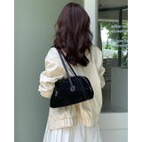 スエード ショルダー ロングボストンバッグ ショルダーバッグ ミニマル 韓国系 | RAKUku | 詳細画像5 