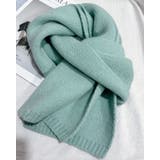 8color 無地 かるふわニットマフラー ふわふわ もこもこ 秋冬 暖かい | RAKUku | 詳細画像6 